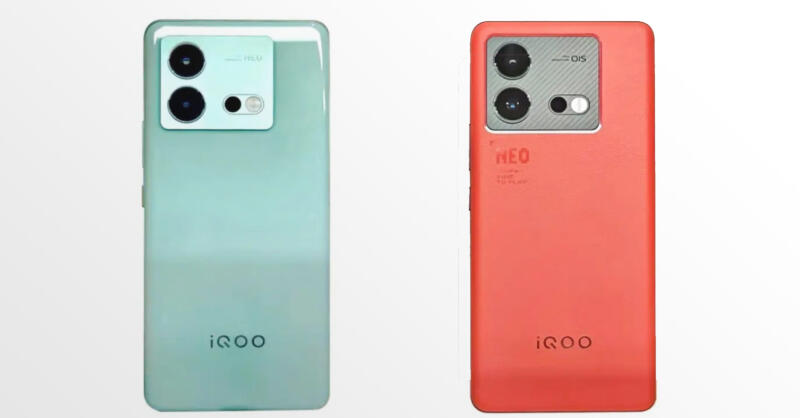 Изображения iQOO Neo 8 и Neo 8 Pro утекли в сеть