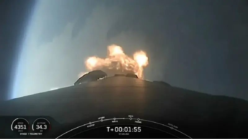 20 спутников Илона Маска упали с неба после катастрофического отказа ракеты SpaceX